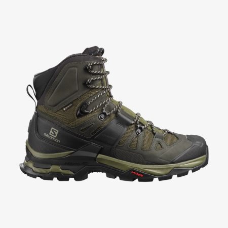 Salomon QUEST 4 GORE-TEX Olivengrønne Tursko Herre [NO 1-UTI]